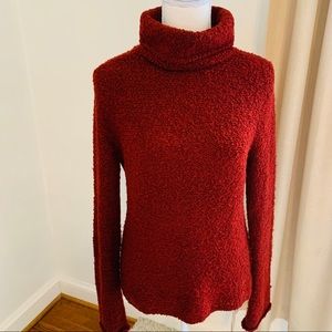 J Crew Burgundy Red Sweater Size M